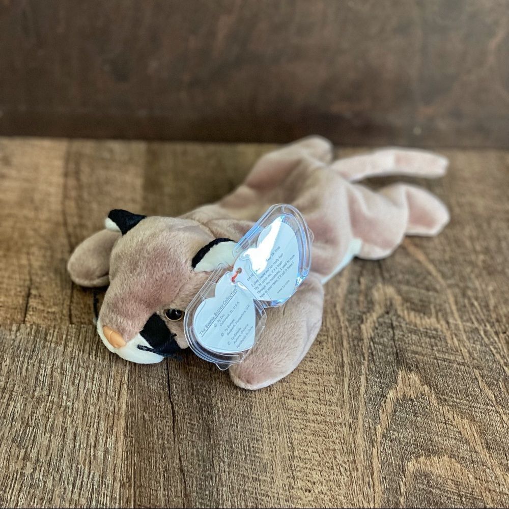 Ty Beanie Baby Canyon Cougar 90s Collectible 1998 Mint Condition New Vintage - Picture 4 of 8